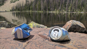 litter in the backcountry